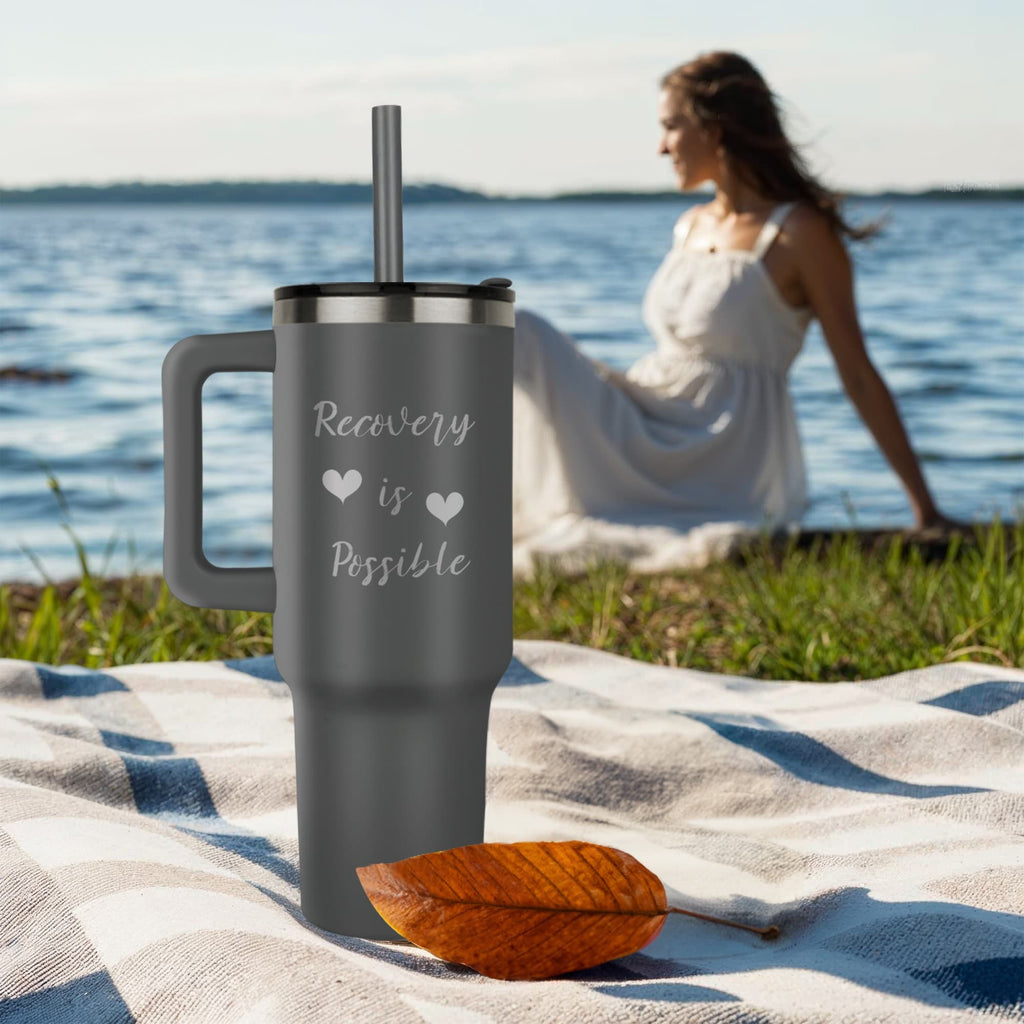 Recovery SS Tumbler | Inspiring Sobriety | Recovery Is Possible - Che Cose Belle