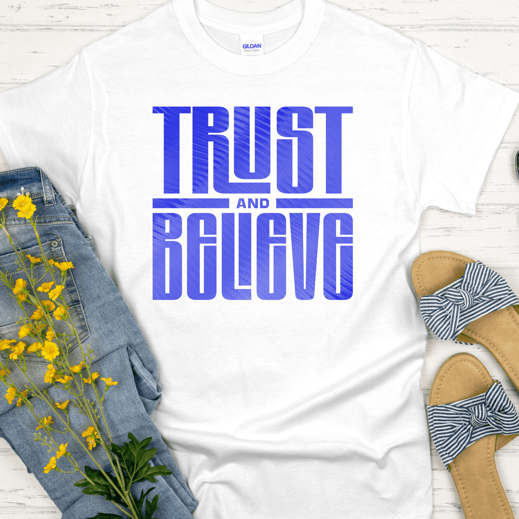 Recovery T-Shirt | Inspiring Sobriety | Trust & Believe - Che Cose Belle