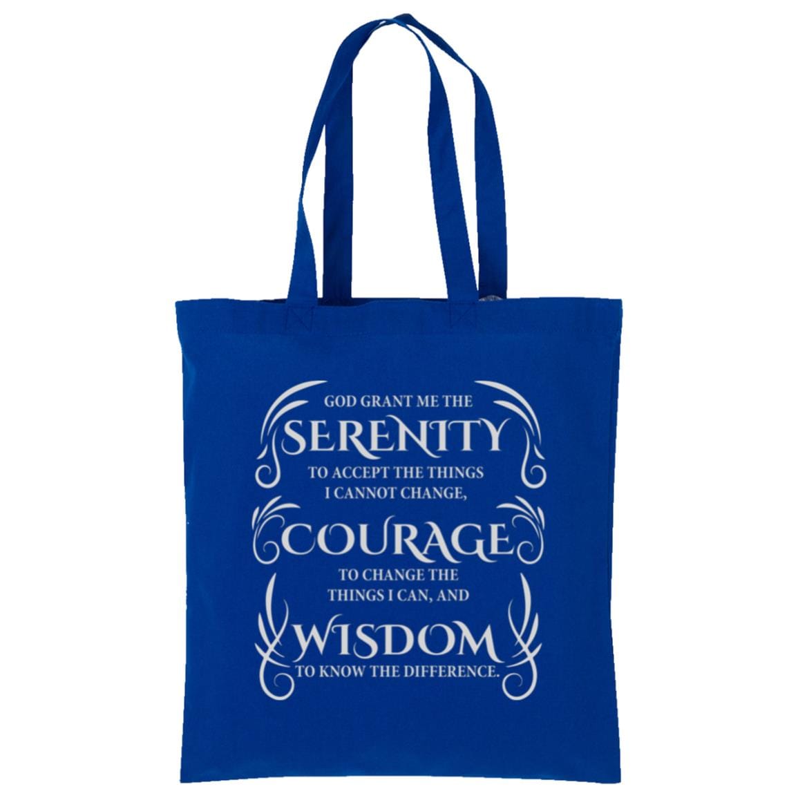 Recovery Tote | Inspiring Sobriety |  Serenity Prayer