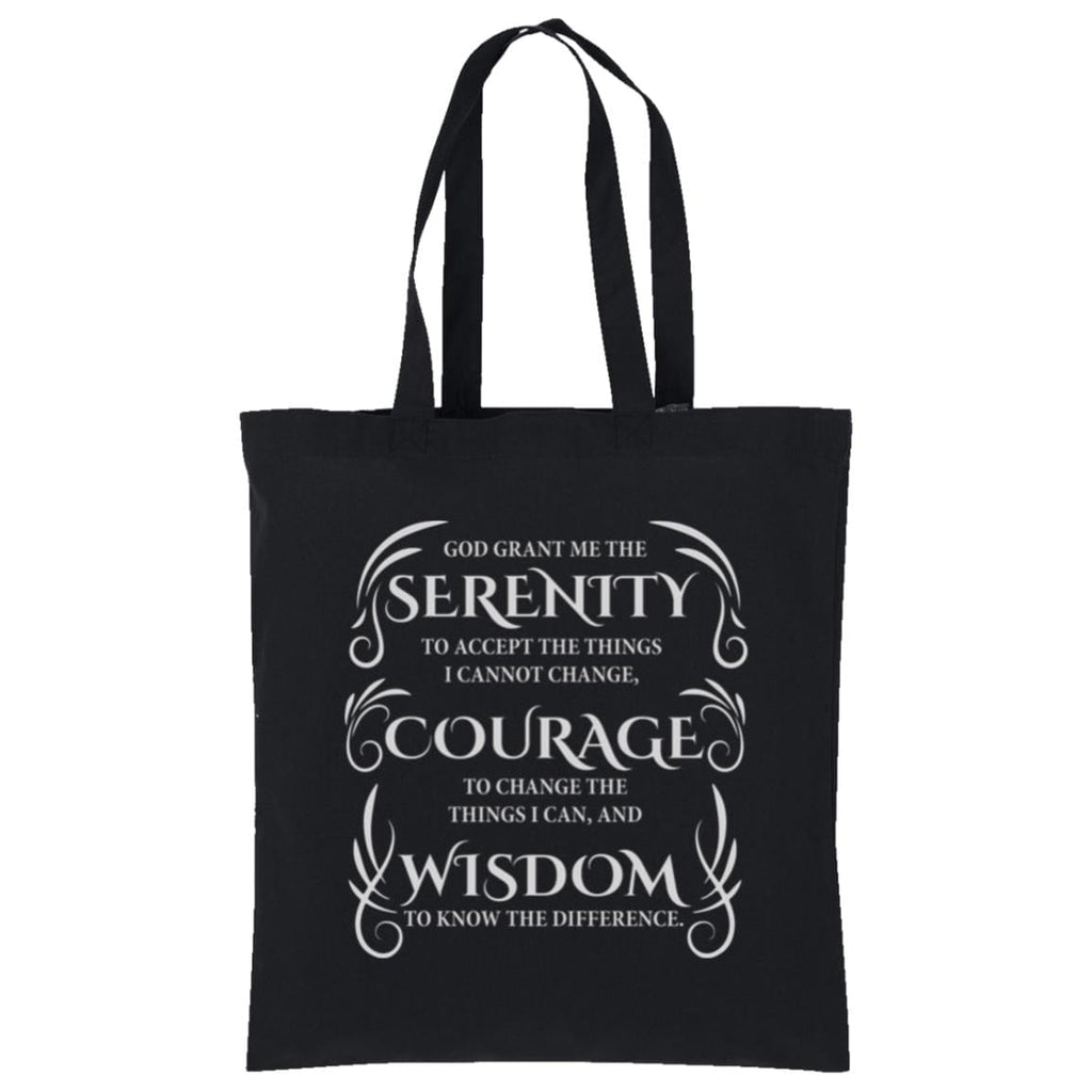 Recovery Tote | Inspiring Sobriety | Serenity Prayer - Che Cose Belle