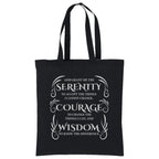 Recovery Tote | Inspiring Sobriety | Serenity Prayer - Che Cose Belle
