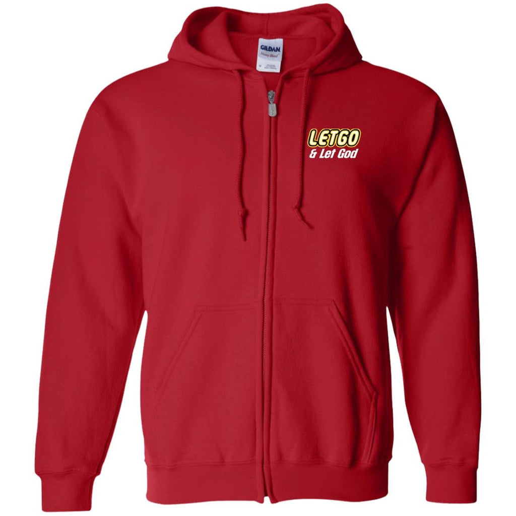 Recovery Zip Hoodie | Inspiring Sobriety | "Letgo" and Let God - Che Cose Belle