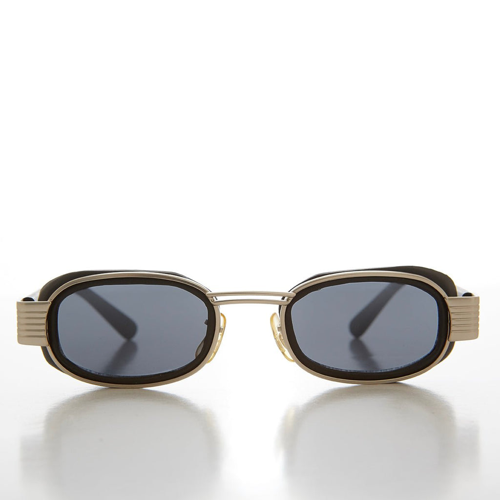 Rectangular Sunglass with Goggle Rim - Paymer - Che Cose Belle