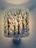 Recycled Glass Winter Woods Nightlight - Che Cose Belle