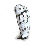 Recycled Metal Snowy White Owl - Che Cose Belle