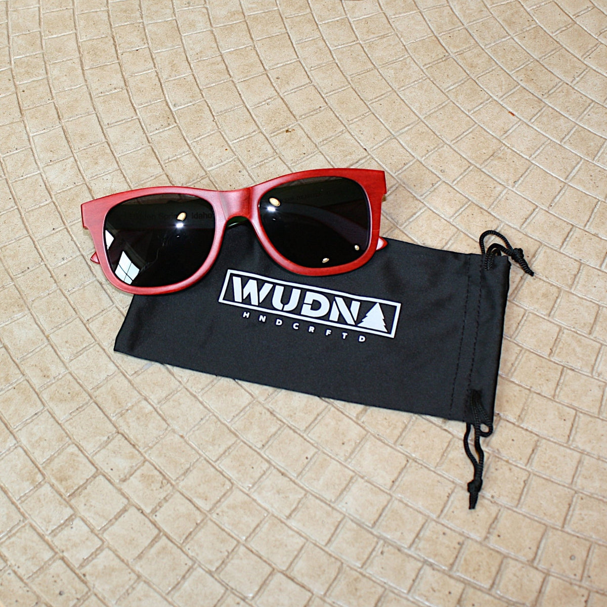 Recycled Skatedeck Bluntslide Red Sunglasses by WUDN - Che Cose Belle