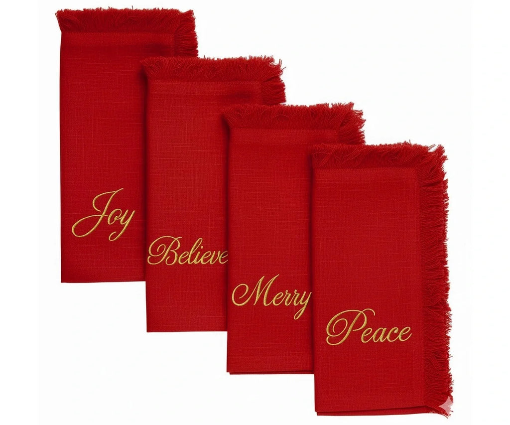 Joyful Holiday Napkins