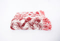 Red Cardinal Christmas Jacquard Woven Throw - Che Cose Belle