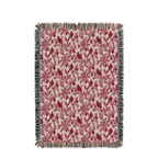 Red Cardinal Christmas Jacquard Woven Throw - Che Cose Belle