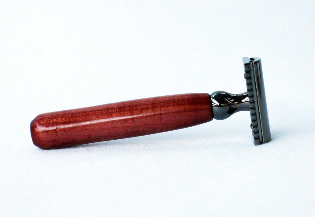 Red Cedar Wood Double Edge Razor - Che Cose Belle