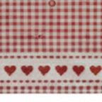 Red Heart Tablecloth - Round - Che Cose Belle