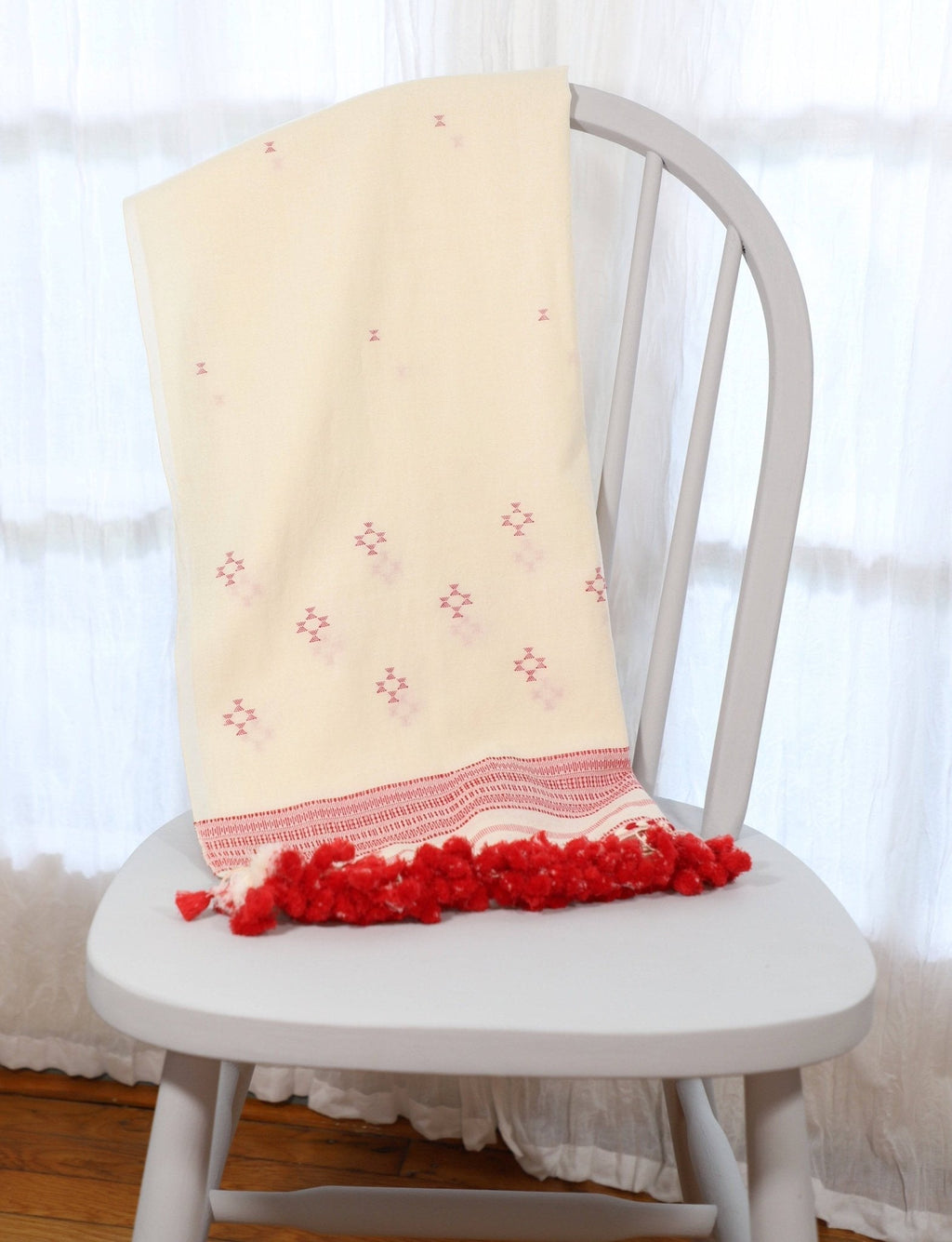 Red Kutch Scarf - Che Cose Belle