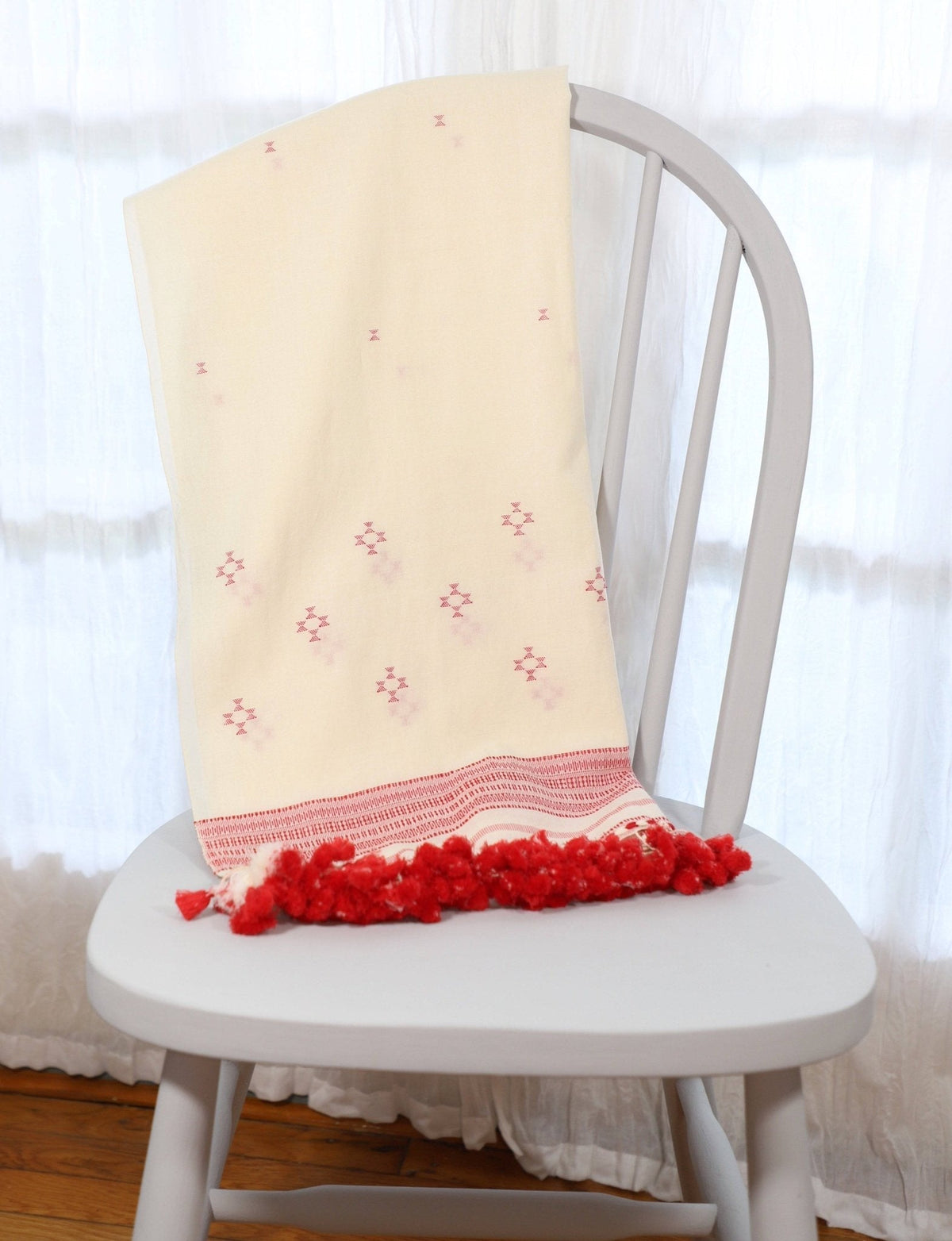 Red Kutch Scarf - Che Cose Belle