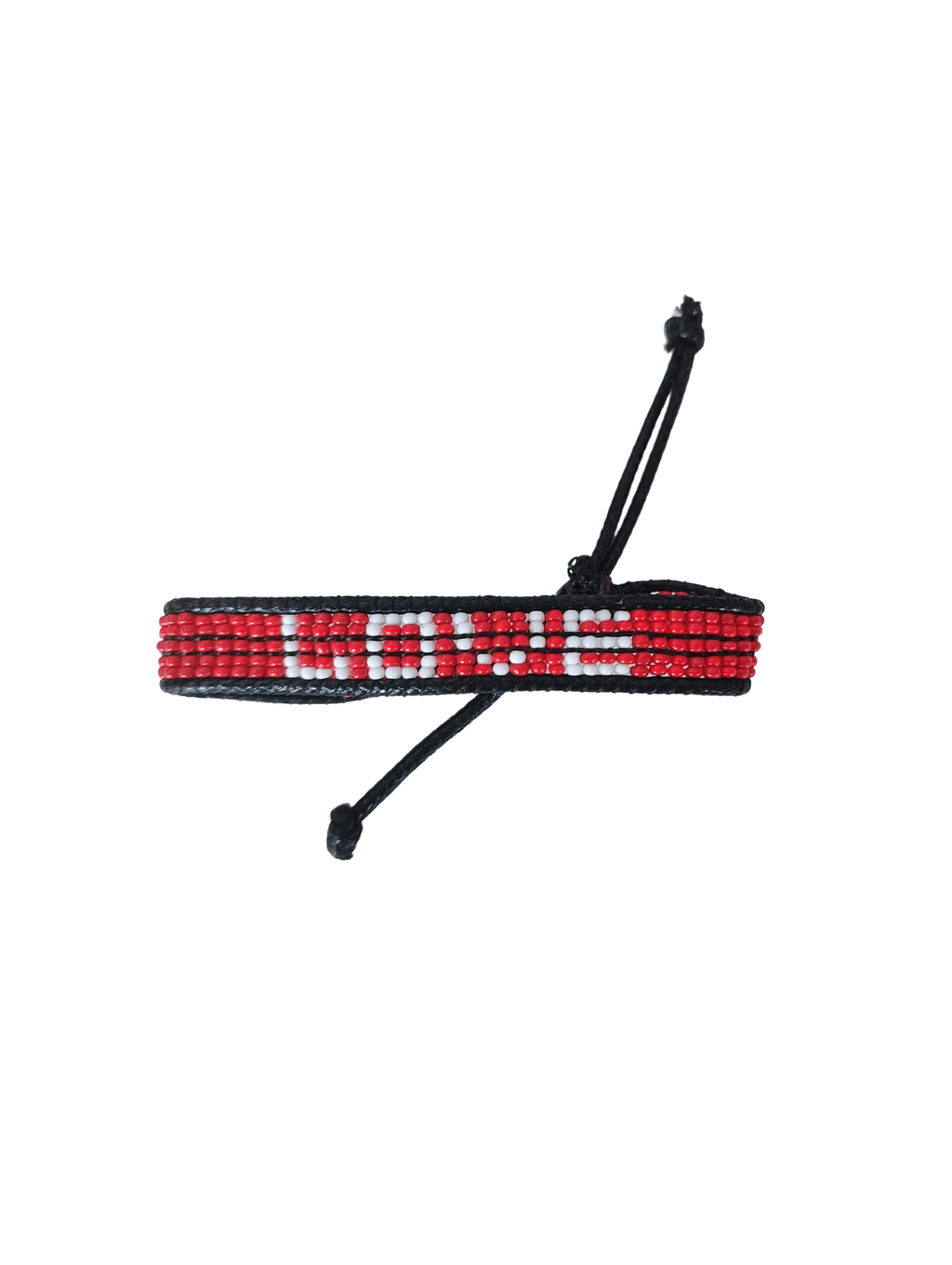 Red Love Beaded Bracelet – Handmade with Purpose - Che Cose Belle