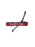 Red Love Beaded Bracelet – Handmade with Purpose - Che Cose Belle