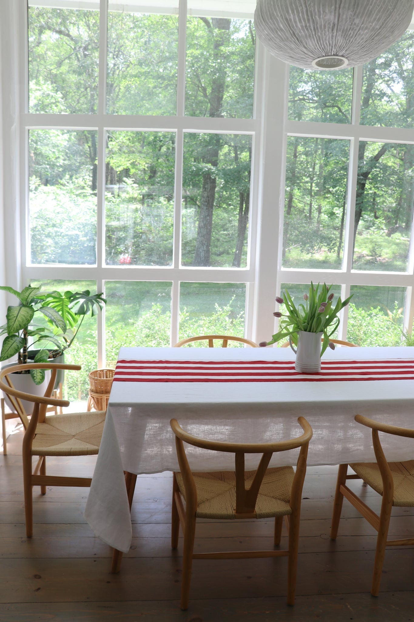 Red Stripe Table Runner - Che Cose Belle
