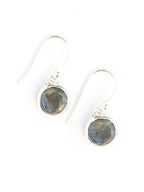Reflection Sterling Earrings - Labradorite - Che Cose Belle