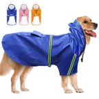 Reflective Waterproof Dog Raincoat — 5 Colors, Sizes S–5XL - Che Cose Belle