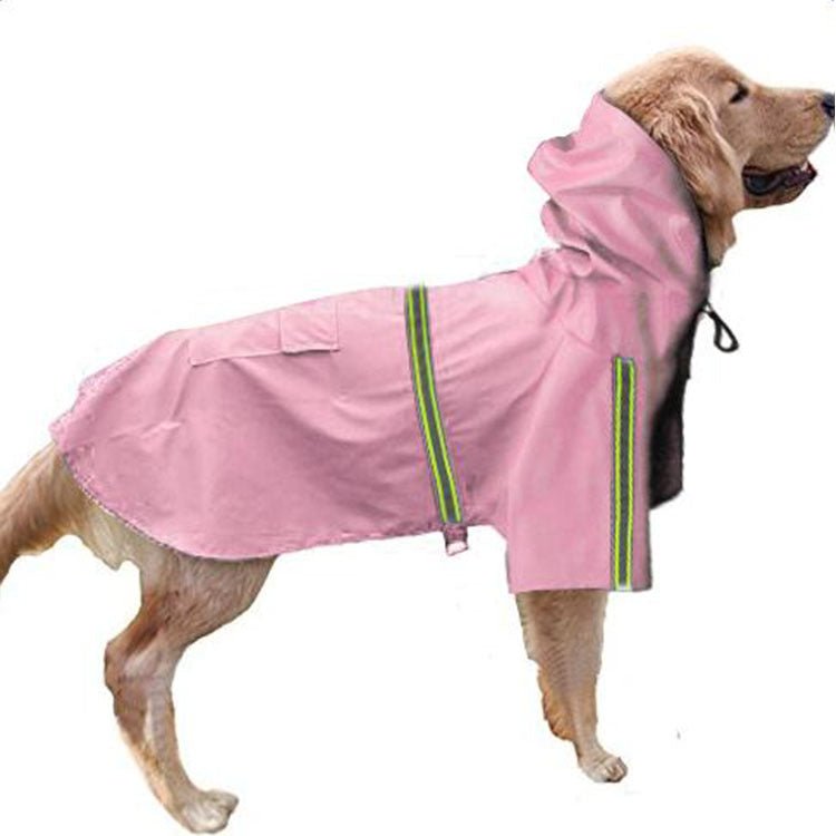 Reflective Waterproof Dog Raincoat — 5 Colors, Sizes S–5XL - Che Cose Belle