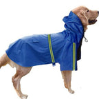 Reflective Waterproof Dog Raincoat — 5 Colors, Sizes S–5XL - Che Cose Belle