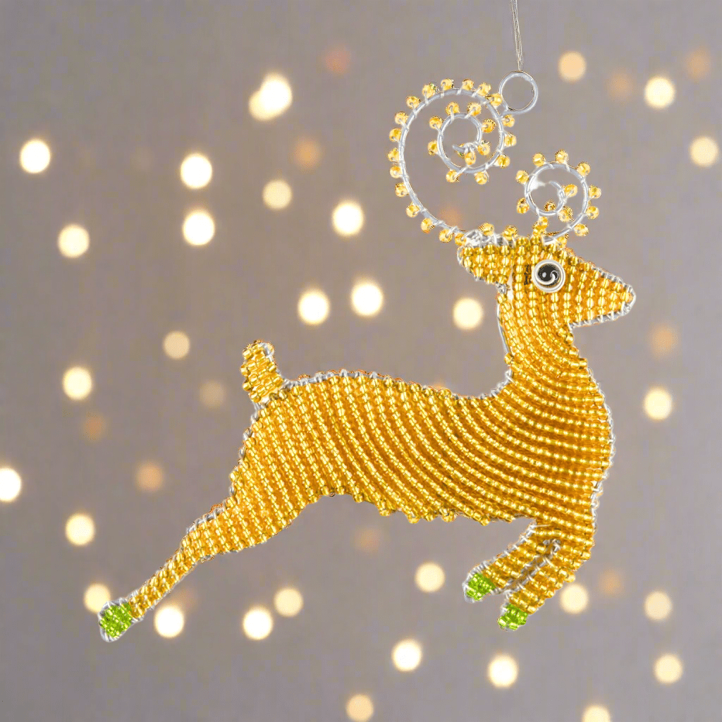 Reindeer Ornament (Set of 3) - Che Cose Belle