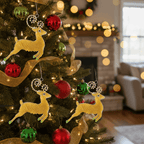 Reindeer Ornament (Set of 3) - Che Cose Belle