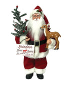 Reindeer Treats Claus Santa Figurine - Che Cose Belle