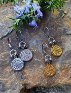 RELIC COIN EARRINGS - Che Cose Belle