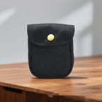 Retro Oil-Waxed Canvas Waist Bag For Men Mini Coin Purse - Che Cose Belle