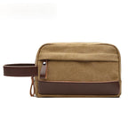Retro Outdoor Portable Canvas Toiletry And Change Purse - Che Cose Belle