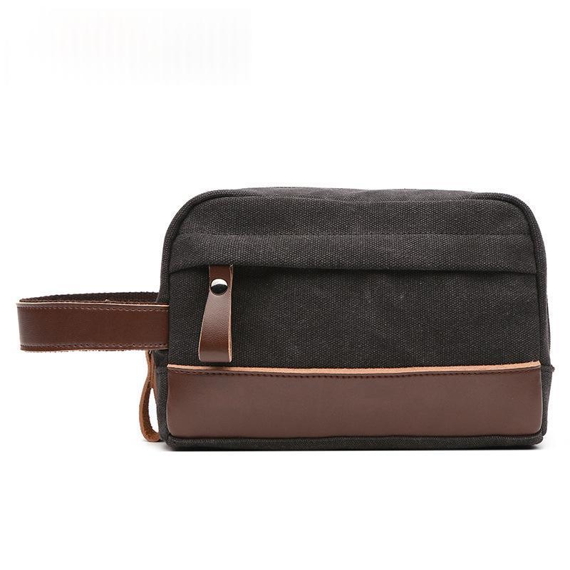 Retro Outdoor Portable Canvas Toiletry And Change Purse - Che Cose Belle