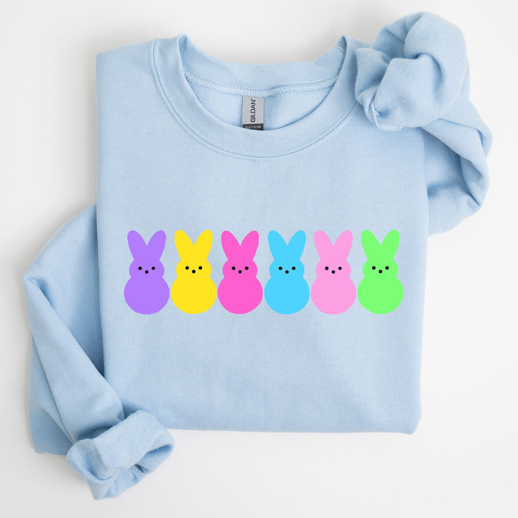 Retro Peeps, Easter Candy, Rabbit, Bunny Sweatshirt - Che Cose Belle