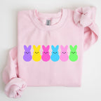 Retro Peeps, Easter Candy, Rabbit, Bunny Sweatshirt - Che Cose Belle