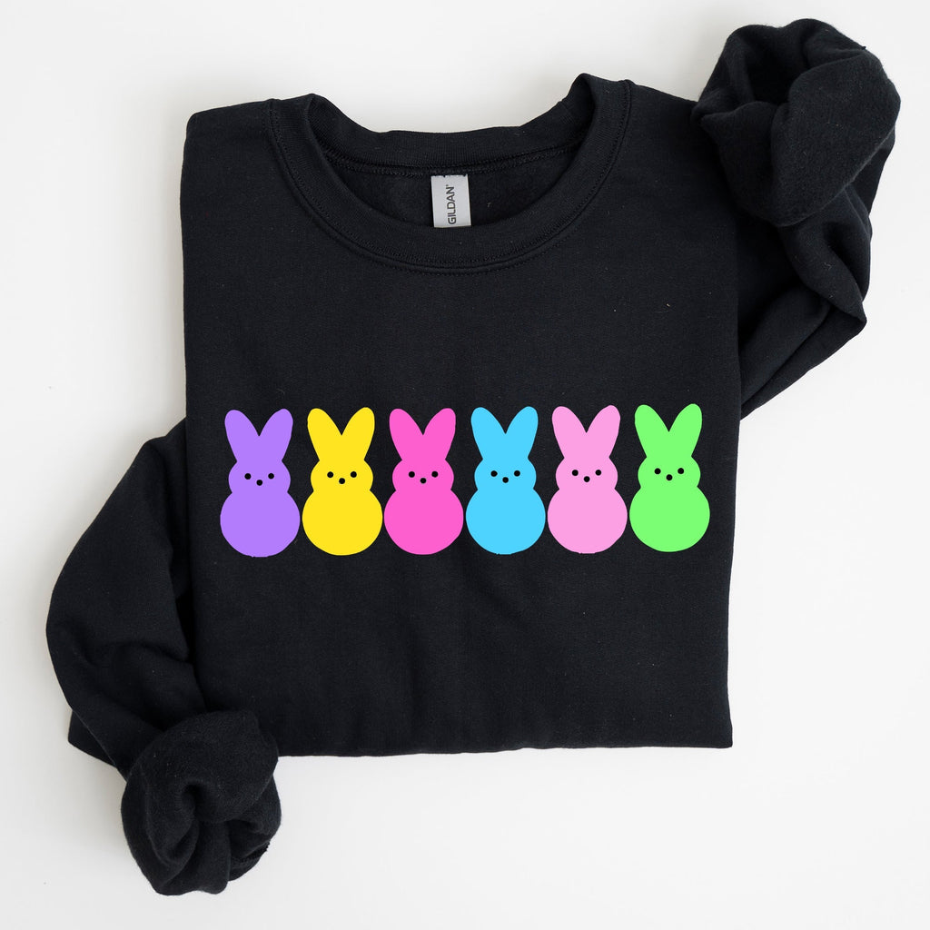 Retro Peeps, Easter Candy, Rabbit, Bunny Sweatshirt - Che Cose Belle