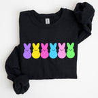 Retro Peeps, Easter Candy, Rabbit, Bunny Sweatshirt - Che Cose Belle