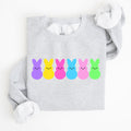 Retro Peeps, Easter Candy, Rabbit, Bunny Sweatshirt - Che Cose Belle