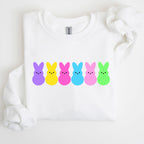 Retro Peeps, Easter Candy, Rabbit, Bunny Sweatshirt - Che Cose Belle