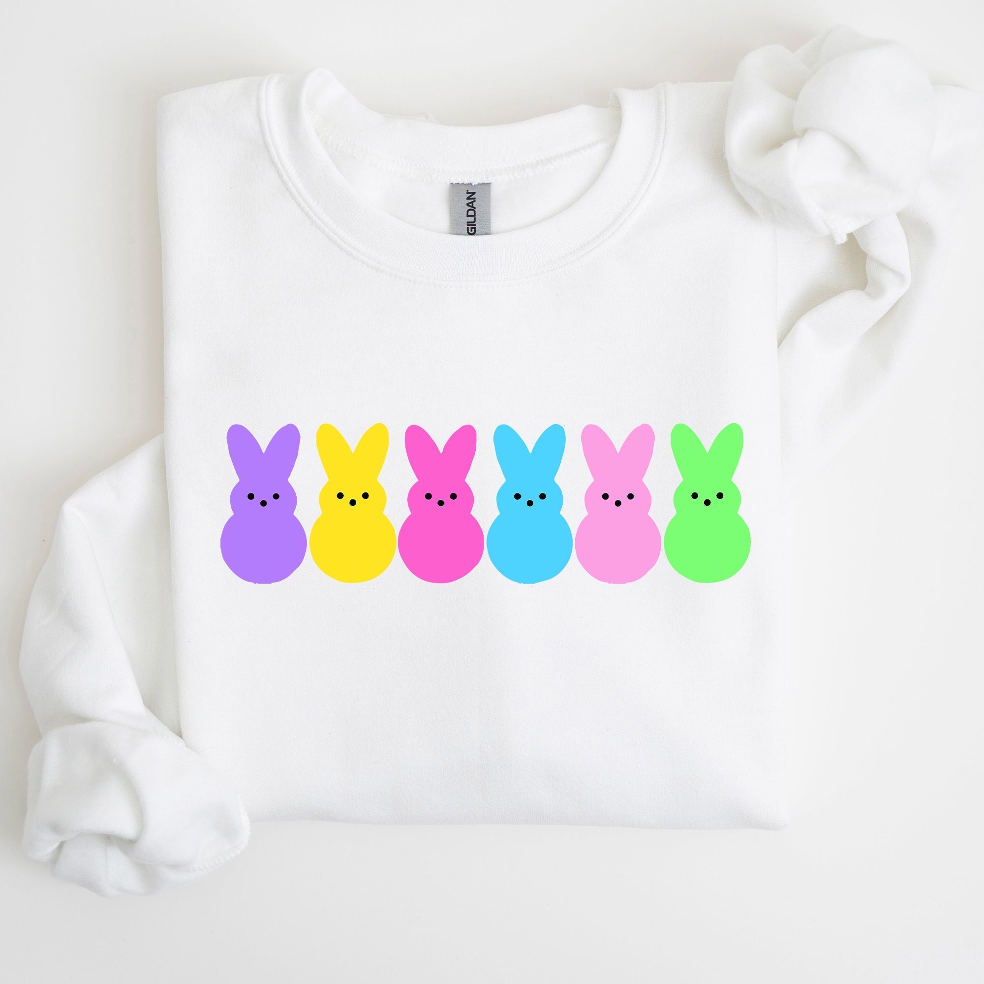 Retro Peeps, Easter Candy, Rabbit, Bunny Sweatshirt - Che Cose Belle