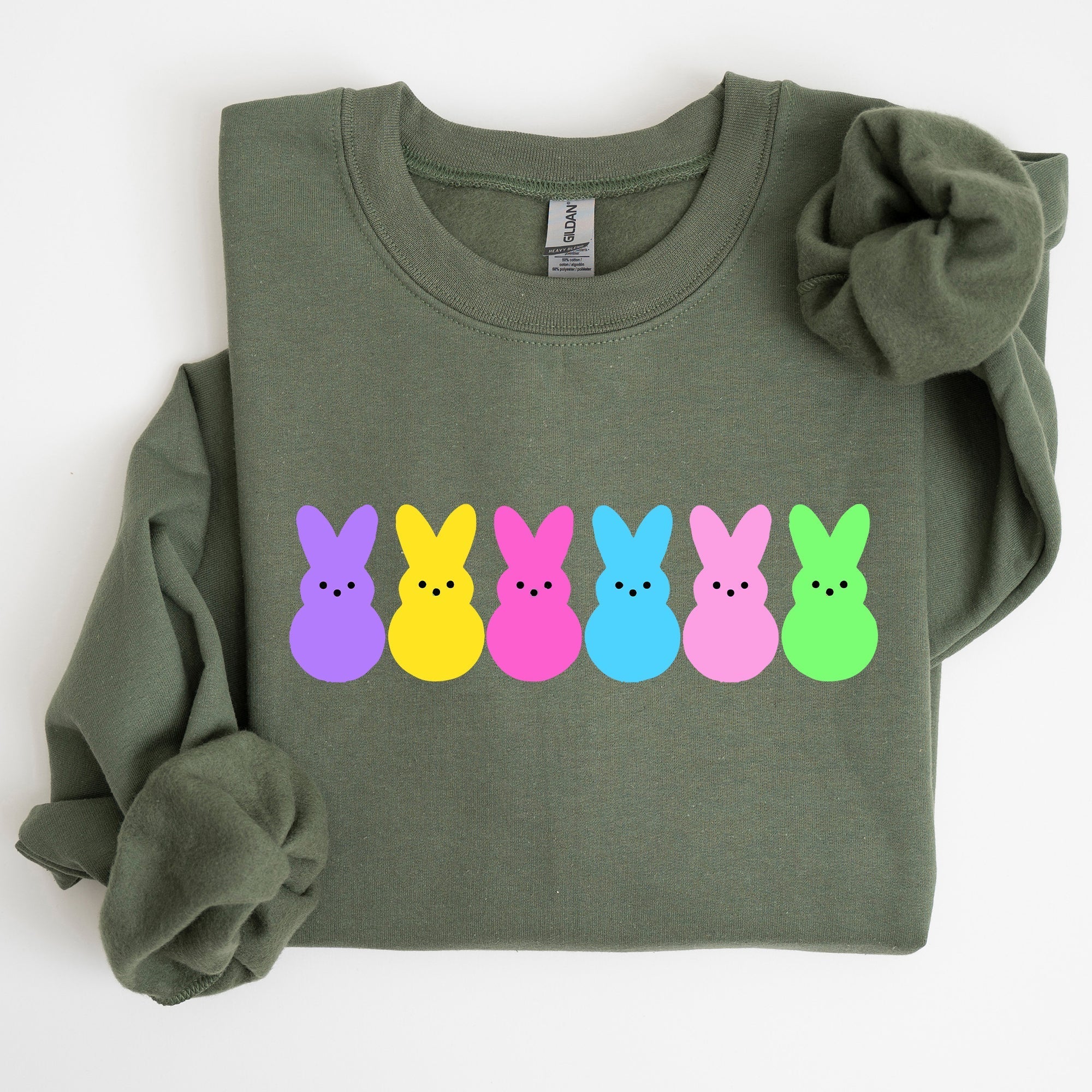 Retro Peeps, Easter Candy, Rabbit, Bunny Sweatshirt - Che Cose Belle