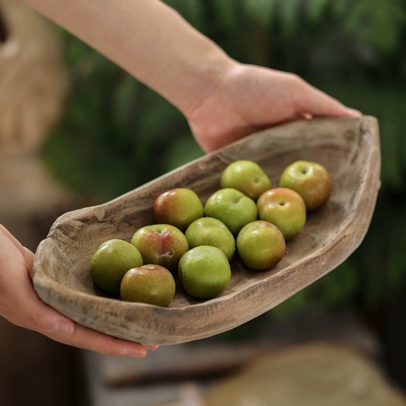 Retro Wooden Boat - Shaped Fruit Platter - Che Cose Belle