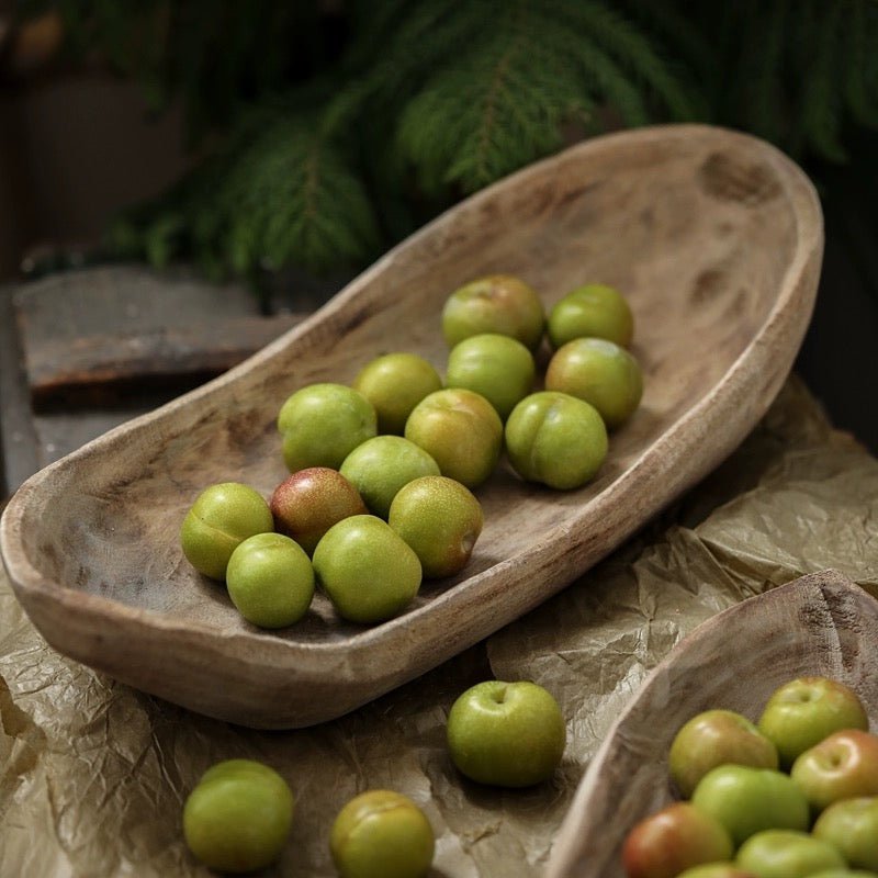 Retro Wooden Boat - Shaped Fruit Platter - Che Cose Belle