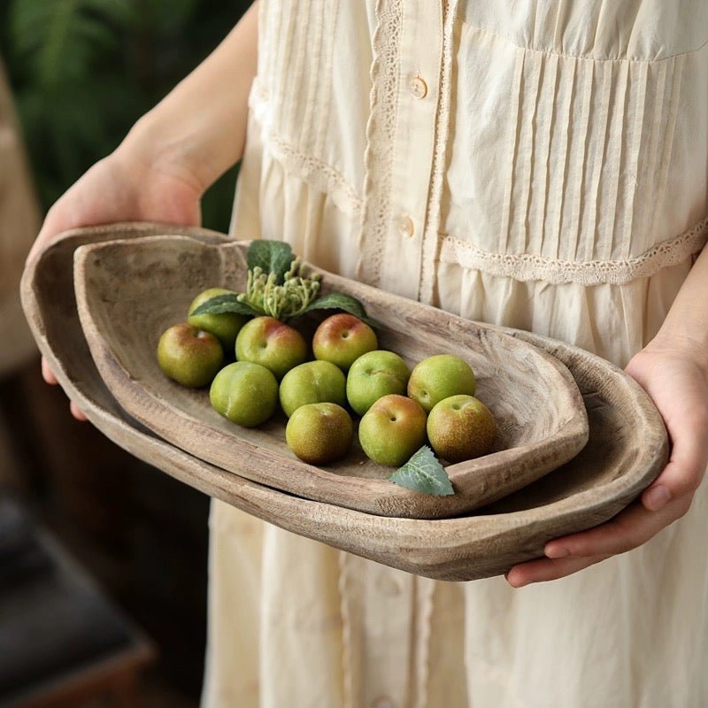 Retro Wooden Boat - Shaped Fruit Platter - Che Cose Belle