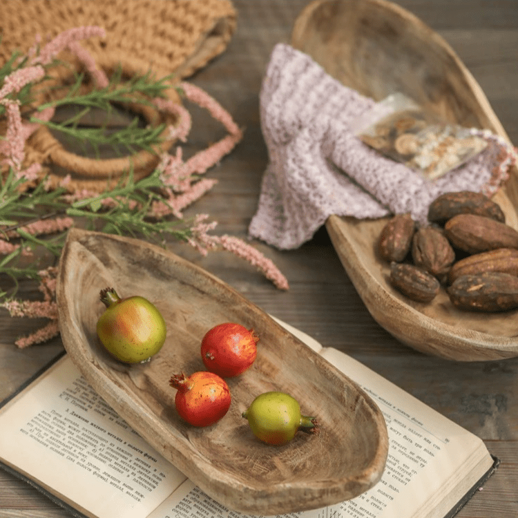 Retro Wooden Boat - Shaped Fruit Platter - Che Cose Belle