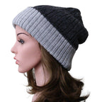 Reversible Cabled 100% Alpaca Knit Hat - Che Cose Belle