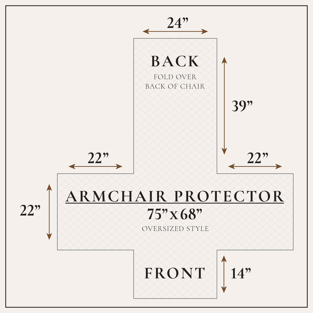 Reversible Floral Patchwork Furniture Protector - Maribel Collection - Che Cose Belle