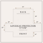 Reversible Floral Patchwork Furniture Protector - Maribel Collection - Che Cose Belle