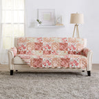 Reversible Floral Patchwork Furniture Protector - Maribel Collection - Che Cose Belle