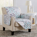 Reversible Floral Patchwork Furniture Protector - Maribel Collection - Che Cose Belle
