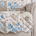Reversible Floral Patchwork Furniture Protector - Maribel Collection - Che Cose Belle