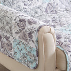 Reversible Floral Patchwork Furniture Protector - Maribel Collection - Che Cose Belle